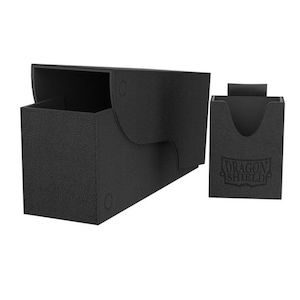 Deck Boxes: Dragon Shield Nest+ 300 Black/Black