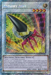 Yugioh Singles: Armory Arm (Platinum Secret Rare) [RA03-EN213] Platinum Secret Rare