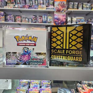Scale Forge - Crystalguard | Pokémon TCG Booster Box Acrylic Case