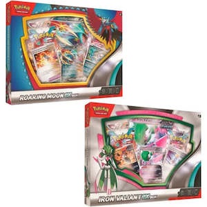 On Special: Pokemon TCG: Ex Box Iron Valiant and Roaring Moon