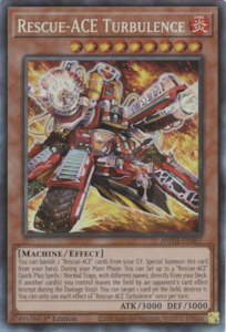 Yugioh Singles: Rescue-ACE Turbulence [AMDE-EN007] Collector's Rare