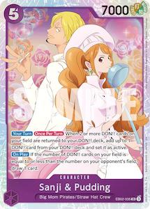 One Piece: Sanji & Pudding [Extra Booster: Anime 25th Collection]
