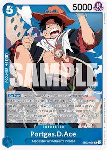 One Piece: Portgas.D.Ace [Extra Booster: Anime 25th Collection]