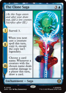 Mtg Singles Instock: The Clone Saga [Marvel's Spider-Man]