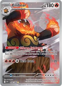 Pokemon Singles: Emboar (098/086) [Scarlet & Violet: White Flare]