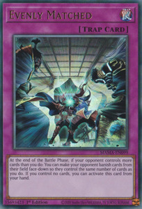 Yugioh Singles: Evenly Matched [MAMA-EN099] Ultra Rare