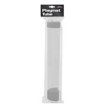 Frontpage: BCW: Playmat Tube - Clear/White