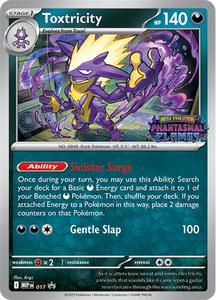 Pokemon Singles: Toxtricity (017) (Prerelease) [Mega Evolution Promo]