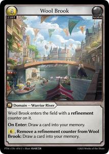 Grand Archive Singles: Wool Brook (Curio Foil) (076) [Phantom Monarchs]
