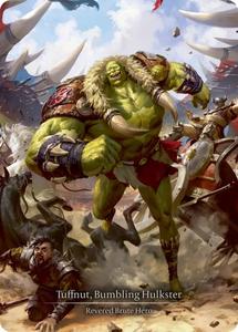 High End Flesh And Blood Singles: Tuffnut, Bumbling Hulkster (Marvel) [SUP001] (Super Slam)  Cold Foil