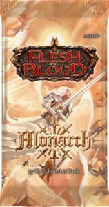 Flesh And Blood Sealed: Flesh and Blood: Monarch Booster pack (Unlimited)