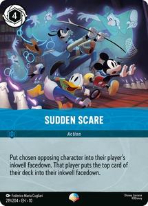 Lorcana Singles: Sudden Scare (Epic) (219/204) [Whispers in the Well]