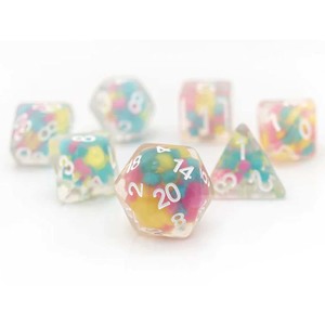 Dice: Sirius Dice - Glowworm Set of 7