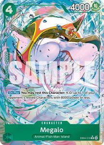 One Piece: Megalo (Alternate Art) [The Azure Sea's Seven]