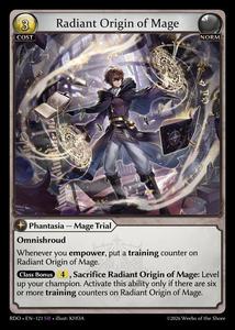 Radiant Origin of Mage (121) [Radiant Origins]