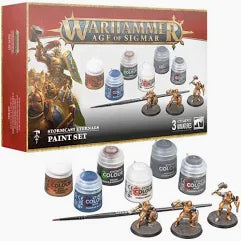 Frontpage: Warhammer AOS - Stormcast Eternals Paint Set