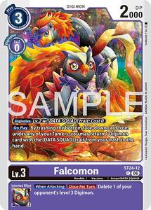 All: Falcomon [ST24-12] [Starter Deck: Data Squad]