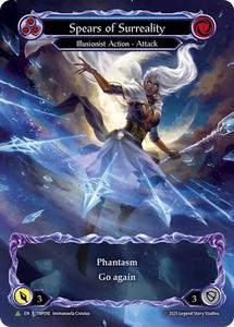 All: Spears of Surreality (Blue) (Marvel) [TNP018] (Promo)  Rainbow Foil