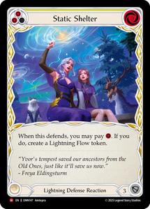 Flesh And Blood Singles 1: Static Shelter [OMN147] (Omens of the Third Age)
