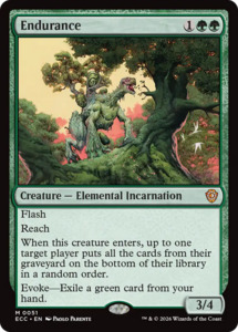 Mtg Singles Instock: Endurance [Lorwyn Eclipsed Commander]