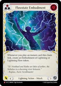 Flesh And Blood Singles 1: Flowstate Embodiment (Red) [OMN146] (Omens of the Third Age)