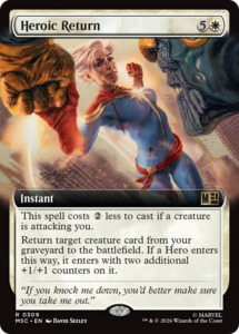 Heroic Return (Extended Art) [Marvel Super Heroes Commander]