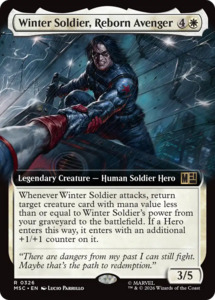 Winter Soldier, Reborn Avenger (Extended Art) [Marvel Super Heroes Commander]