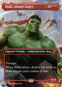 Hulk, Always Angry (Borderless) [Marvel Super Heroes Commander]
