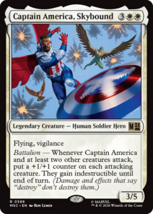 Captain America, Skybound [Marvel Super Heroes Commander]