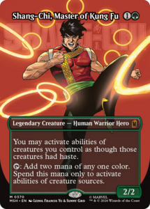 Mtg Singles Instock: Shang-Chi, Master of Kung Fu (Borderless) (0370) [Marvel Super Heroes]