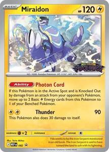 Pokemon Singles: Miraidon (082) (Pitch Black Stamped) [Mega Evolution Promo]