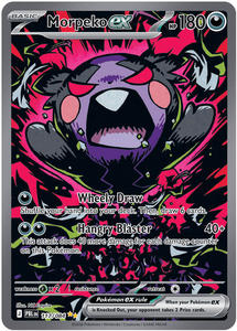 Pokemon Singles: Morpeko ex (117/084) [Mega Evolution: Pitch Black]