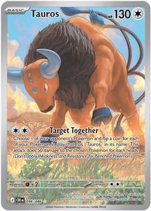 Pokemon Singles: Tauros (096/086) [Mega Evolution: Chaos Rising]