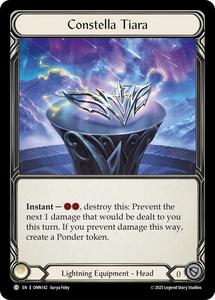 Flesh And Blood Singles 1: Constella Tiara [OMN142] (Omens of the Third Age)  Cold Foil