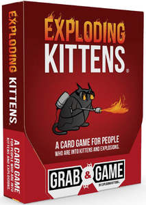 Board And Table Top Games: Grab & Game - Exploding Kittens