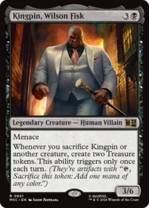 Mtg Singles Instock: Kingpin, Wilson Fisk [Marvel Super Heroes Commander]