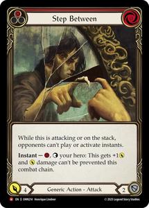 Flesh And Blood Singles 1: Step Between (Red) [OMN214] (Omens of the Third Age)