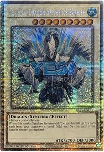 Ygo Singles: Trishula, Dragon of the Ice Barrier (Starlight Rare) [RA05-EN101] Starlight Rare