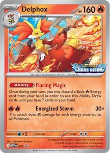 Pokemon Singles: Delphox (074) [Mega Evolution Promo]