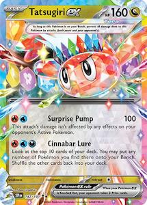Pokemon Singles: Tatsugiri ex (142/191) [Scarlet & Violet: Surging Sparks]