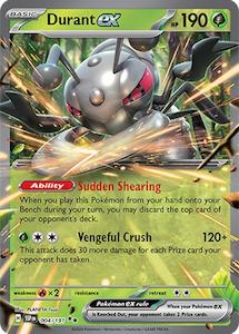 Pokemon Singles: Durant ex (004/191) [Scarlet & Violet: Surging Sparks]