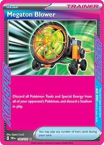 Pokemon Singles: Megaton Blower (182/191) [Scarlet & Violet: Surging Sparks]