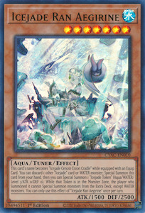 Yugioh Singles: Icejade Ran Aegirine [CYAC-EN010] Ultra Rare