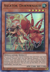 Yugioh Singles: Ascator, Dawnwalker [LED5-EN024] Ultra Rare