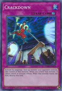 Yugioh Singles: Crackdown [DANE-EN078] Super Rare