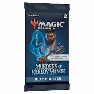 Mtg Sealed Product: MTG Player Booster Pack - Murders at Karlov Manor