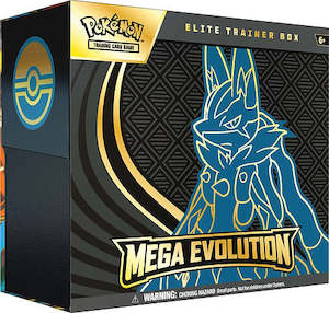 Pokemon Sealed: *PRE-ORDER* PKM Elite Trainer Box - Mega Evolution (2 max per person)