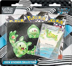 Pokemon Sealed: PKM Tech Sticker Blister - Black Bolt