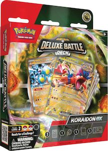 Pokemon Sealed: PKM Deluxe Battle Decks - Miradidon and Koraidon ex