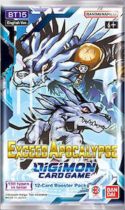 Digimon Sealed: DGM Booster Pack BT15 - Exceed Apocalypse